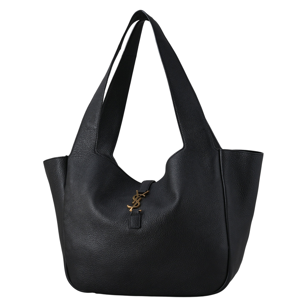 YVES SAINT LAURENT(USED)생로랑 763435 LE 5 A 7 베아백 블랙금장